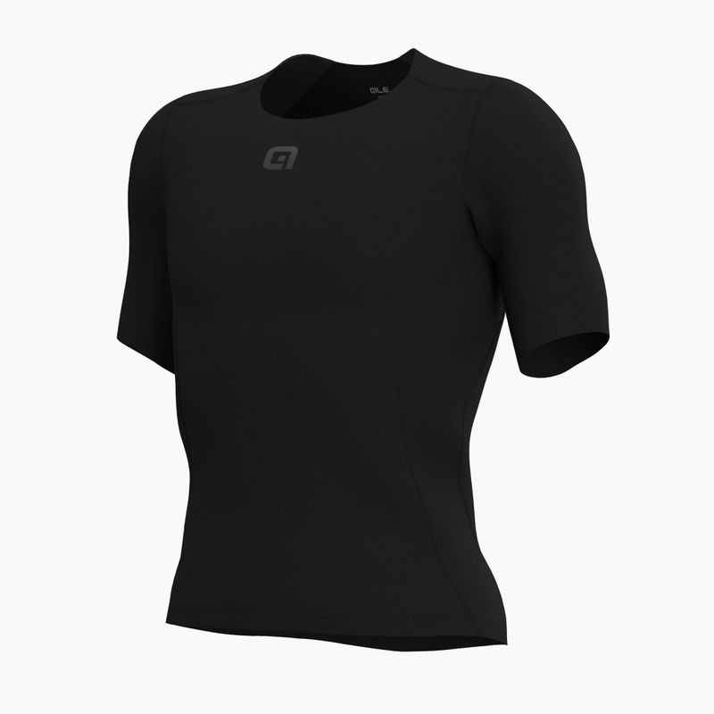 Dviračių vyriški marškinėliai Alé Merino SS nero/black 7