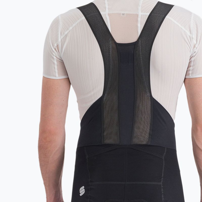Sportful Supergiara Bibshort vyriški dviračių šortai juodi 1102001.002 4