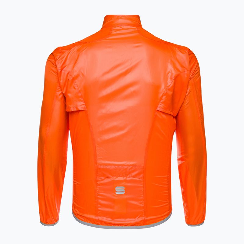 Vyriška Sportful Hot Pack Easylight dviratininko striukė oranžinė 1102026.850 2