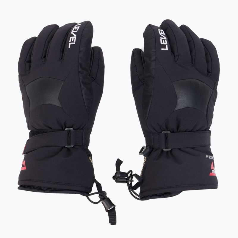 Level Super Radiator Jr Gore Tex vaikiška slidinėjimo pirštinė juoda 4115 3