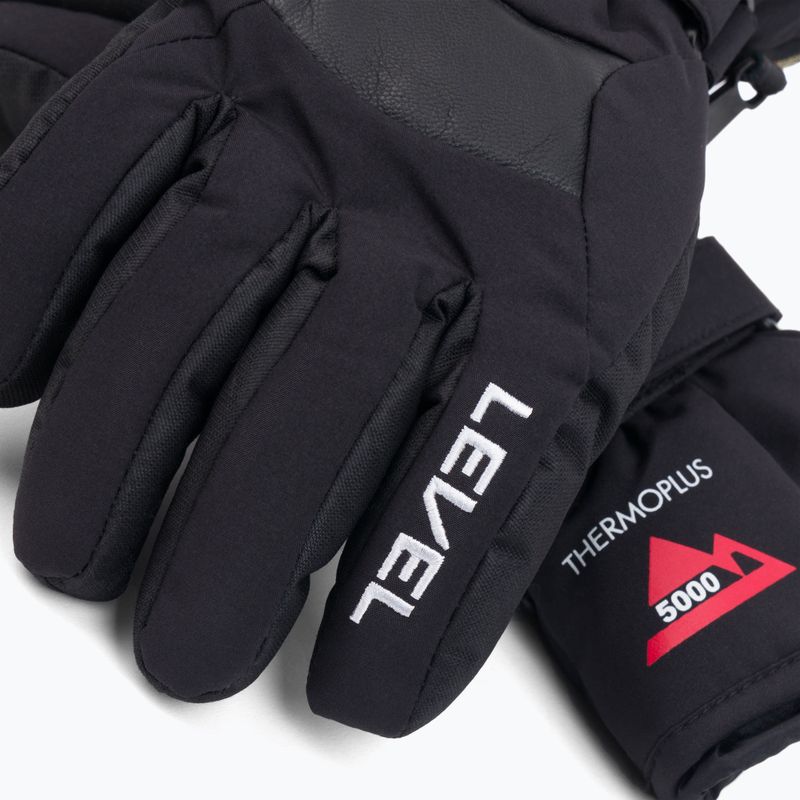 Level Super Radiator Jr Gore Tex vaikiška slidinėjimo pirštinė juoda 4115 4