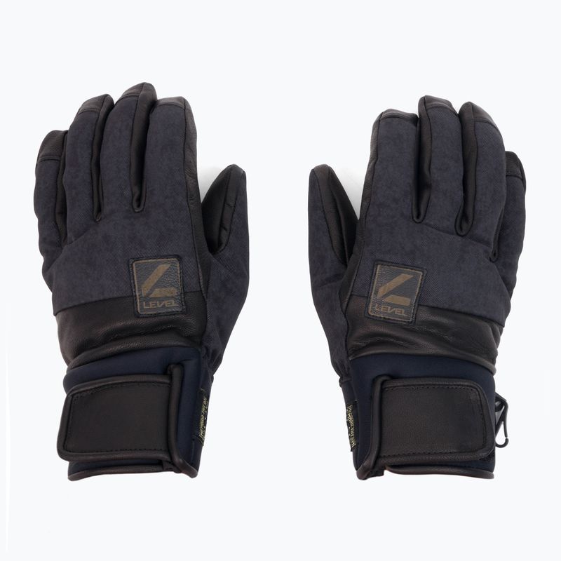 Vyriškos snieglenčių pirštinės Level Rover black 2220 3