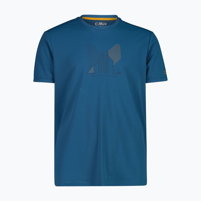 Vyriški marškinėliai CMP 30T5057 petroleum