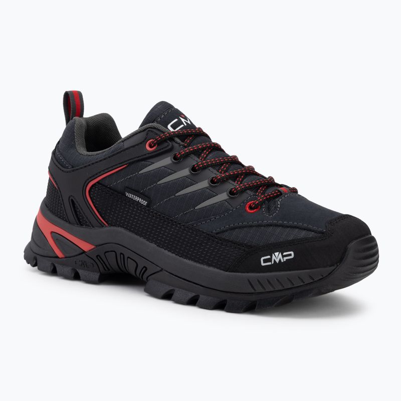 Vyriški trekingo batai CMP Rigel 2.0 Low Waterproof titanio/ferrari