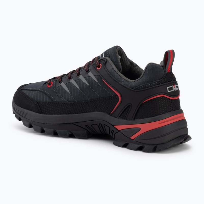 Vyriški trekingo batai CMP Rigel 2.0 Low Waterproof titanio/ferrari 3