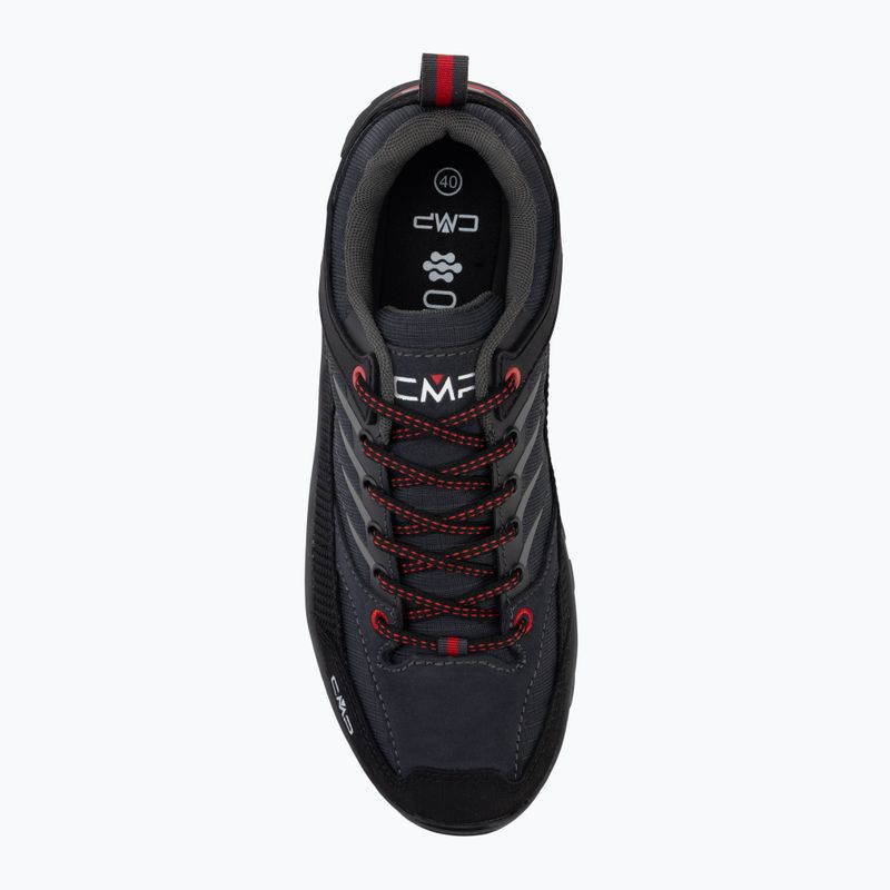 Vyriški trekingo batai CMP Rigel 2.0 Low Waterproof titanio/ferrari 5