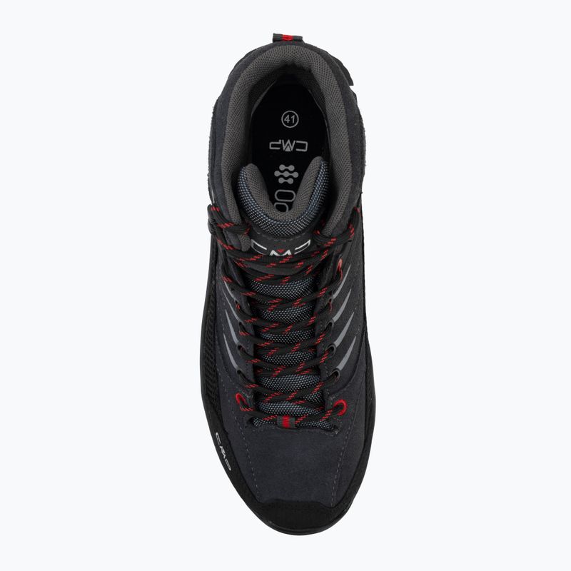 Vyriški žygio batai CMP Rigel 2.0 Mid Waterproof titanium/ferrari 5