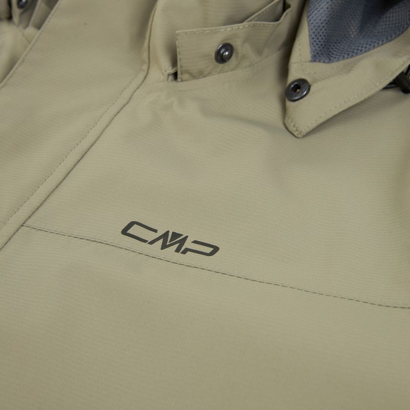 Vyriškas lietpaltis CMP 39X7367 Snaps Hood sage 3