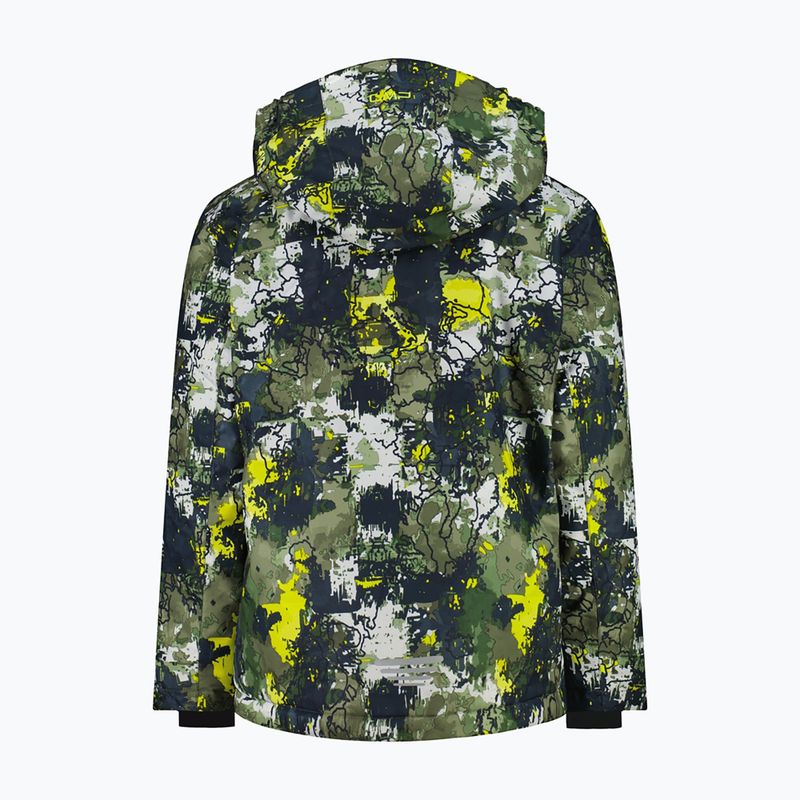 Vaikiška slidinėjimo striukė CMP 39W1924 olive/acido 2