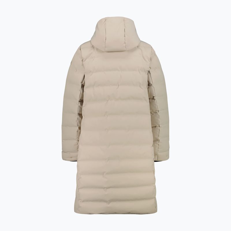 Moteriškas šiltintas paltas CMP 35K3676 Coat Fix Hood kaki 2