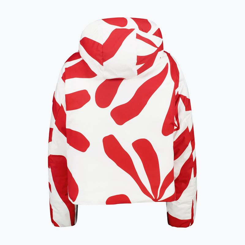 Moteriška slidinėjimo striukė CMP Fix Hood red/b.co gesso 2