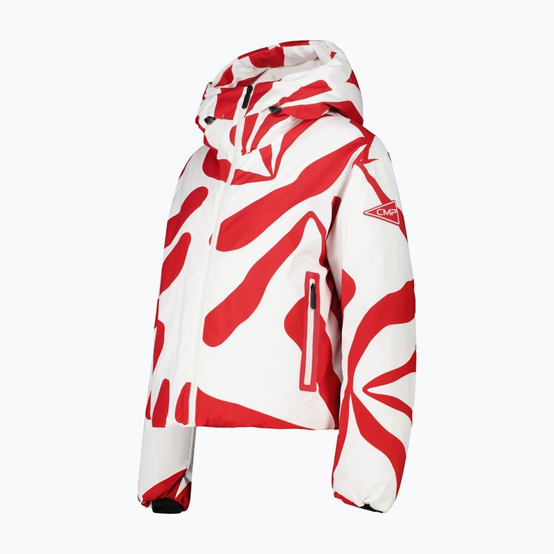 Moteriška slidinėjimo striukė CMP Fix Hood red/b.co gesso 3