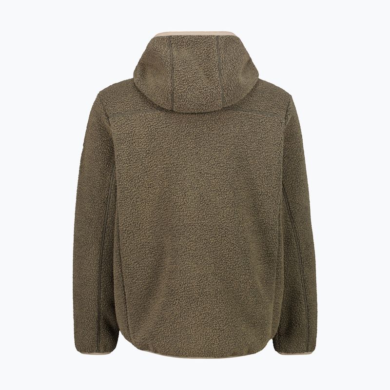 Vyriškas šiltintas paltas CMP 36K2247 Fix Hood Parka teak mel 2