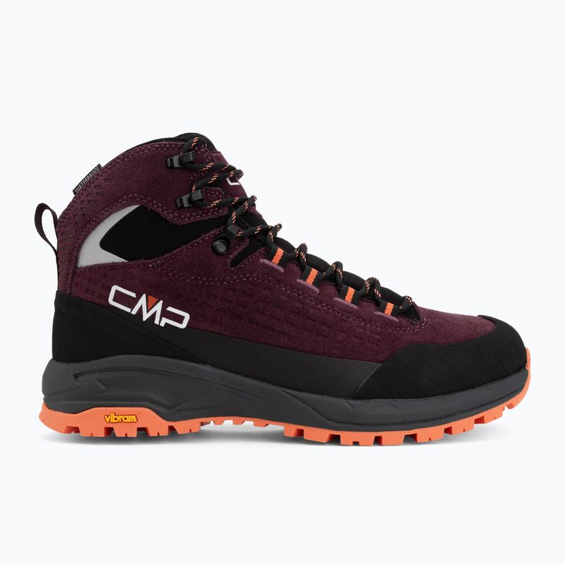 Moteriški žygio batai CMP Vertyx Mid Waterproof blackberry/marigold 2