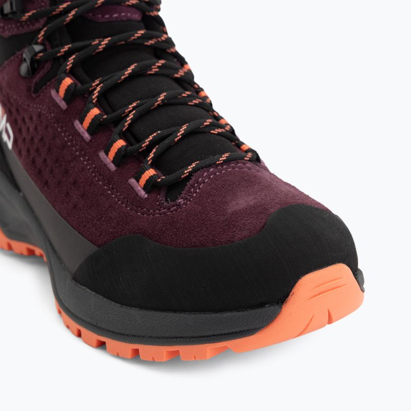 Moteriški žygio batai CMP Vertyx Mid Waterproof blackberry/marigold 7