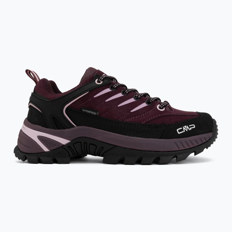 Moteriški žygio batai CMP Rigel 2.0 Low Waterproof plum/soft pink 2