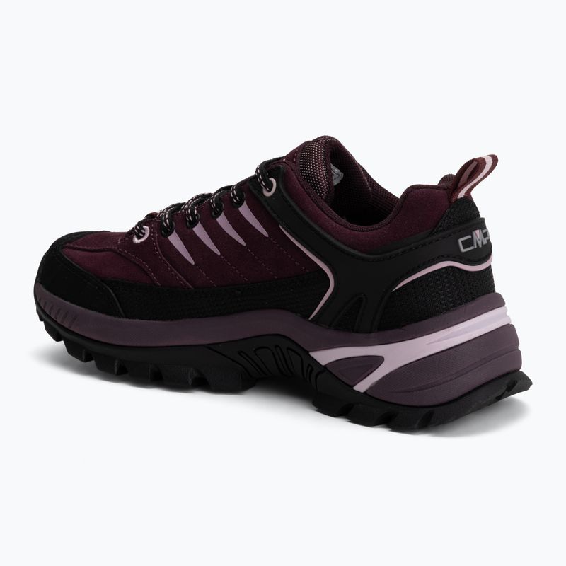 Moteriški žygio batai CMP Rigel 2.0 Low Waterproof plum/soft pink 3