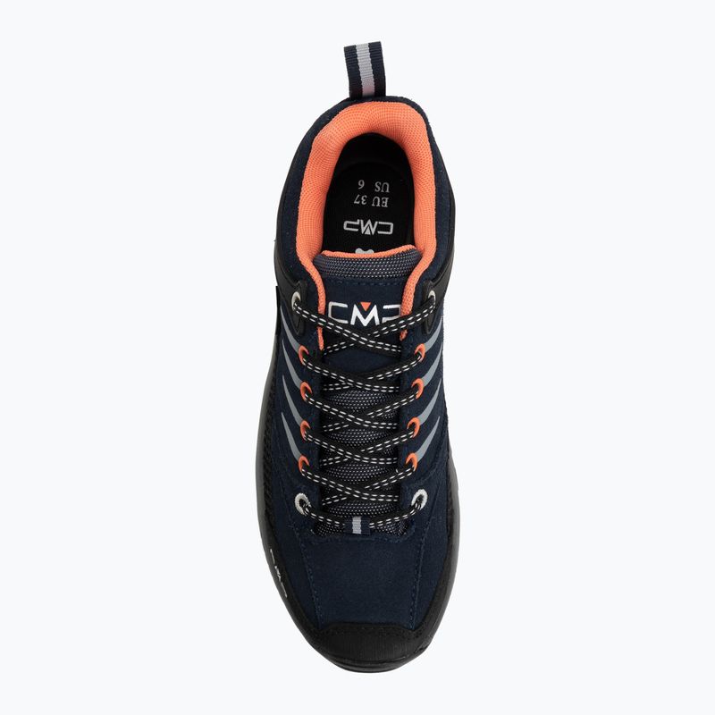 Moteriški žygio batai CMP Rigel 2.0 Low Waterproof b.blue/ghiaccio/marigold 5