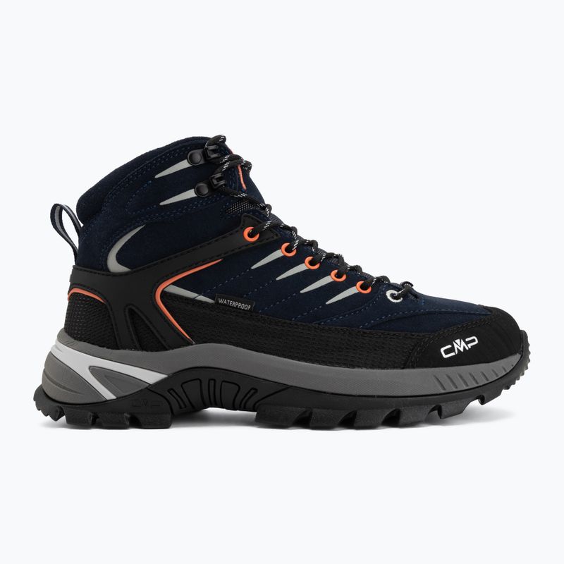 Moteriški žygio batai CMP Rigel 2.0 Mid Waterproof b.blue/ghiaccio/marigold 2