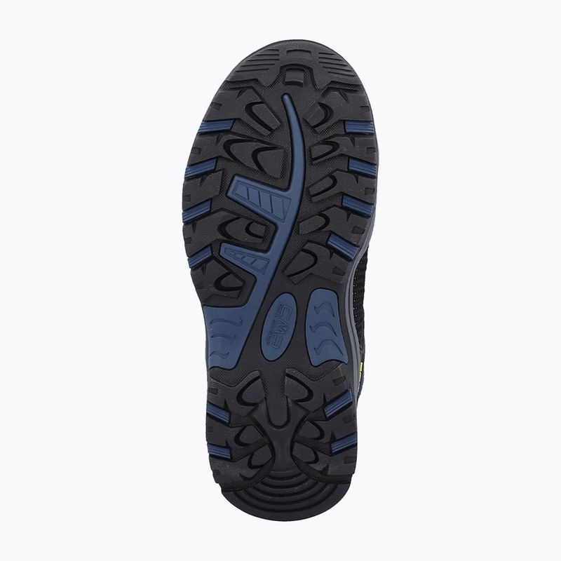 Vaikiški žygio batai CMP Kiruna Mid Fitgo Fleece Wp blue ink/yellow 3