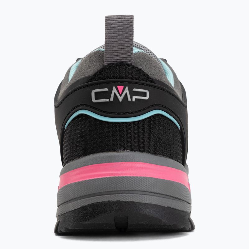 Vaikiški žygio batai CMP Rigel 2.0 Low Waterproof grey/acquarius/pink fluo 6