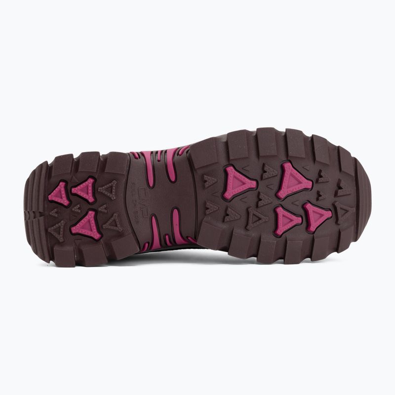 Vaikiški žygio batai CMP Rigel 2.0 Low Waterproof black berry/amaranto 4