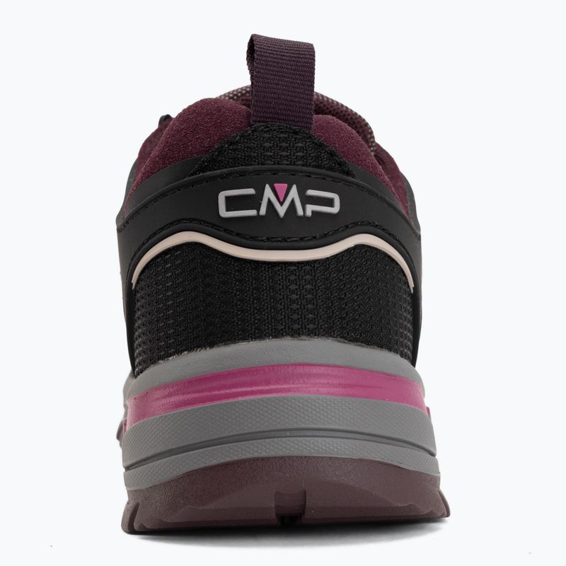 Vaikiški žygio batai CMP Rigel 2.0 Low Waterproof black berry/amaranto 6