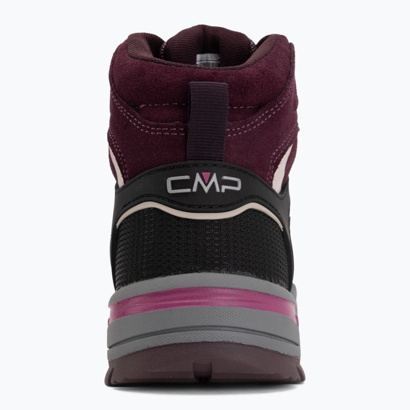 Vaikiški žygio batai CMP Rigel 2.0 Mid Waterproof black berry/amaranto 6