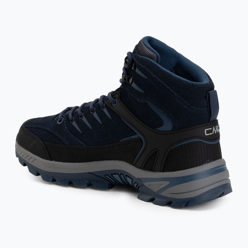 Vaikiški žygio batai CMP Rigel 2.0 Mid Waterproof b.clue/infinity 3