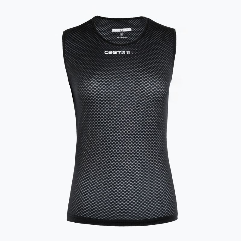 Moteriški dviratininkų marškinėliai Castelli Pro Mesh Sleeveless black