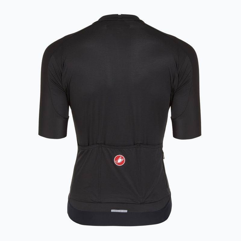 Moteriški dviračių marškinėliai Castelli Espresso light black 2