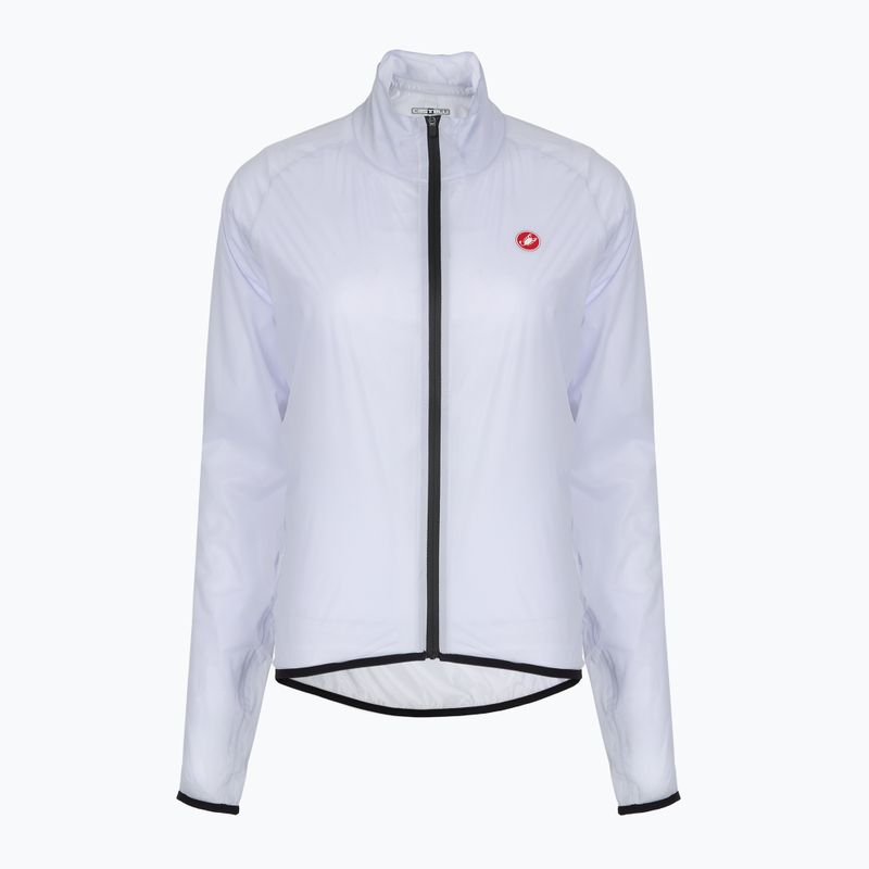 Vyriška dviračių striukė Castelli Squall Shell silver gray/black