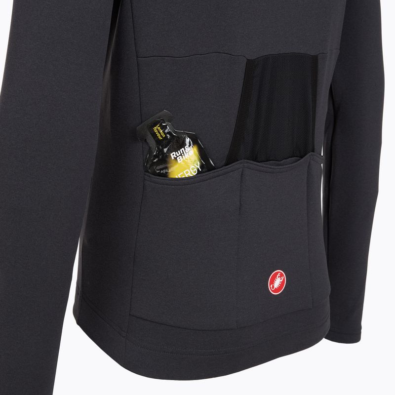 Castelli Unlimited Trail 2 tamsiai pilkos spalvos dviratininko džemperis 5