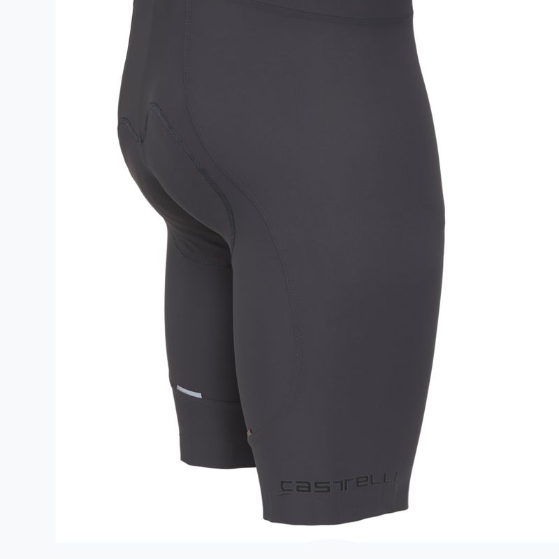 Vyriški dviračių šortai Castelli Espresso smoky gray 4