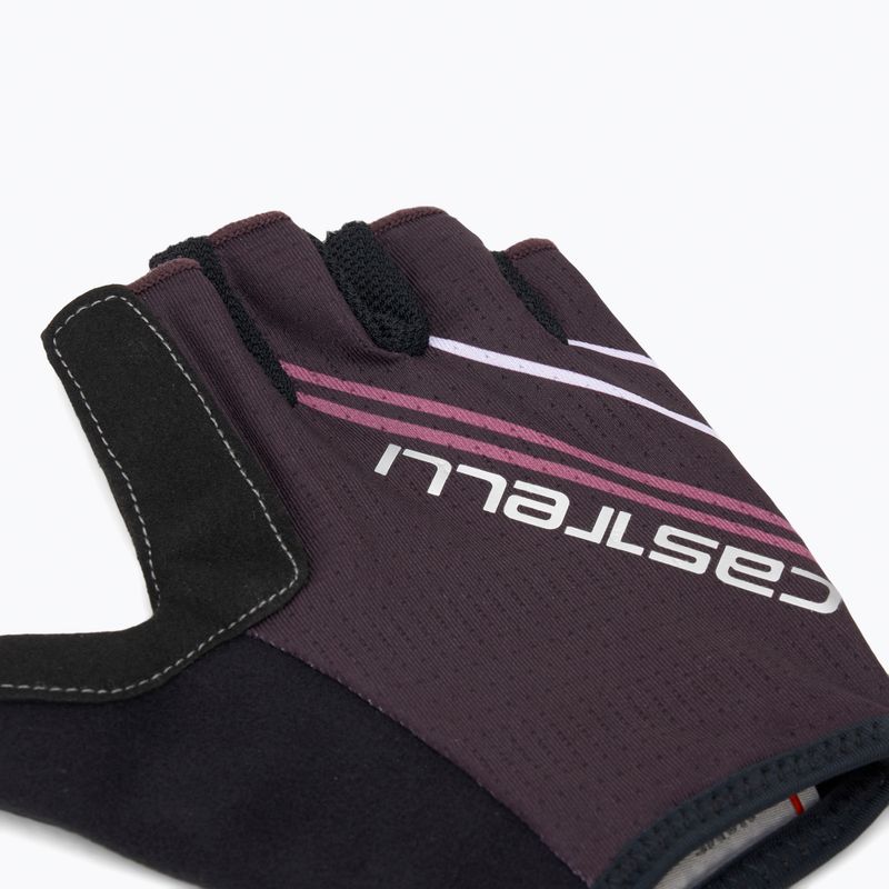 Moteriškos dviračių pirštinės Castelli Dolcissima 2 Dark night shade/deep purple/purple mist 7