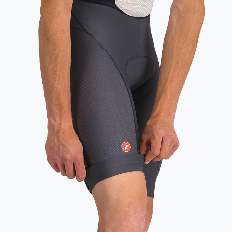Vyriški dviračių šortai Castelli Competizione 2 dark gray 4