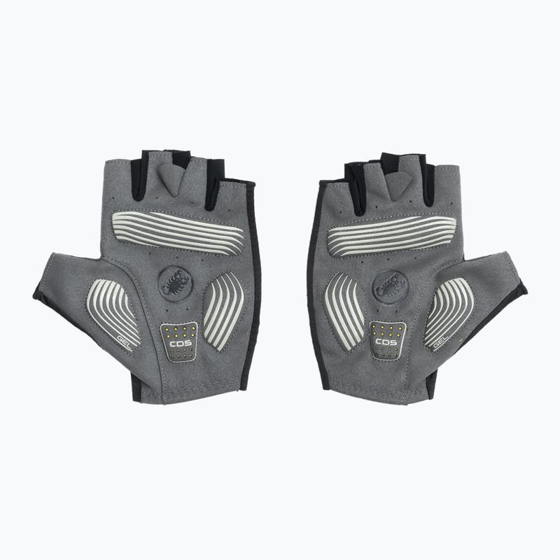 Vyriškos dviračių pirštinės Castelli Espresso light black 3
