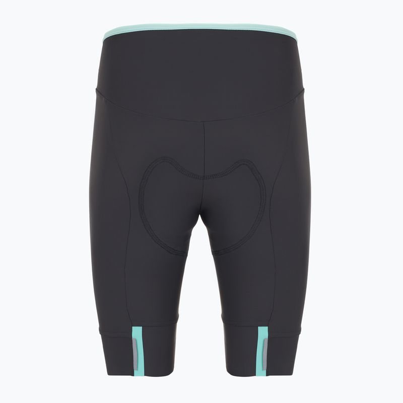 Moteriški dviračių šortai Castelli Prima 2 dark gray/pool blue 2