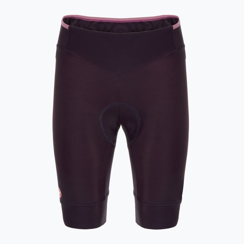 Moteriški Castelli Prima 2 dviračių šortai dark night shade/deep purple