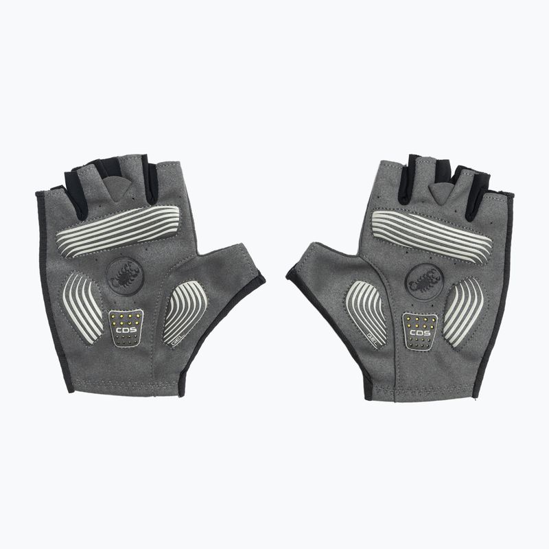 Moteriškos dviračių pirštinės Castelli Espresso light black 3