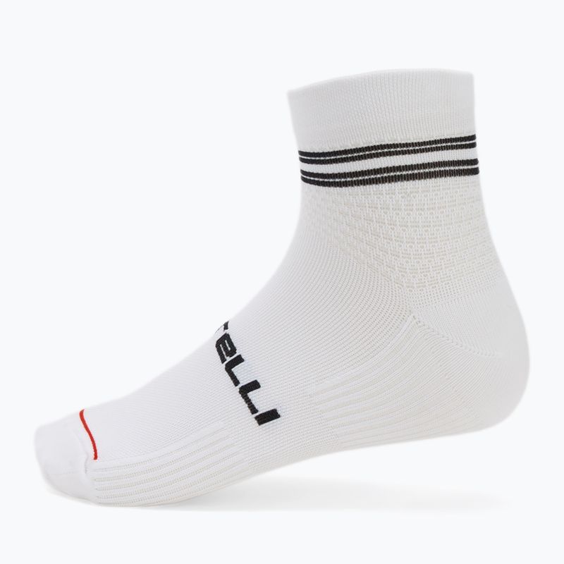 Moteriškos kojinės Castelli Anima 7 white 2