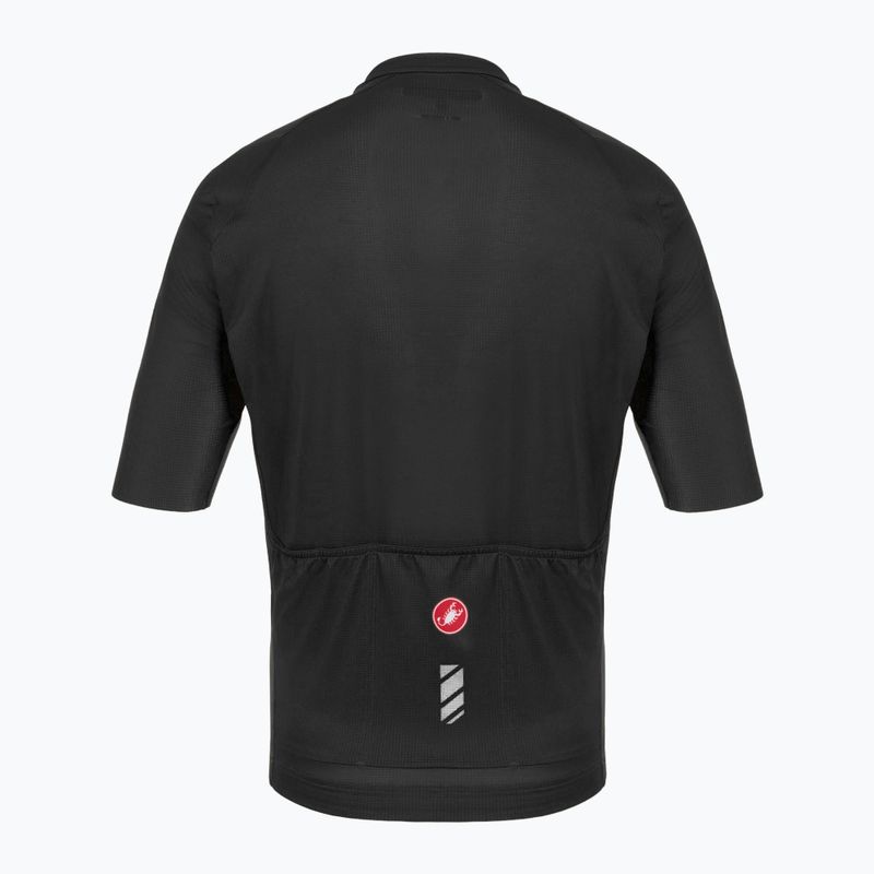 Vyriški dviračių marškinėliai Castelli Unlimited Entrata 3 light black 2