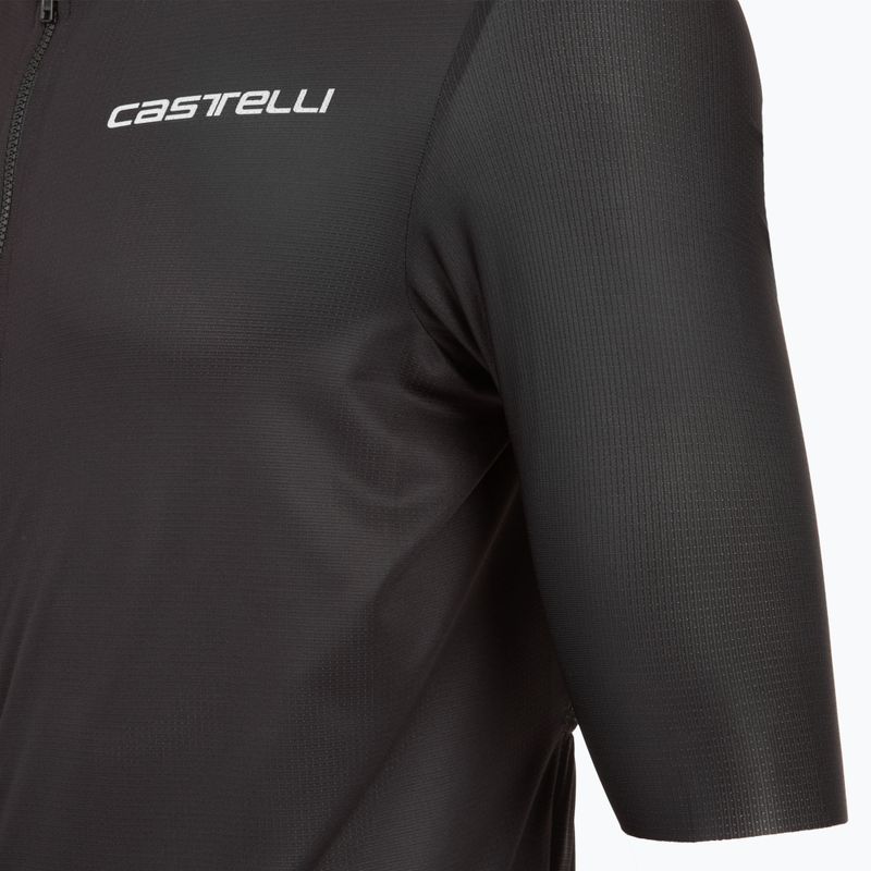 Vyriški dviračių marškinėliai Castelli Unlimited Entrata 3 light black 3