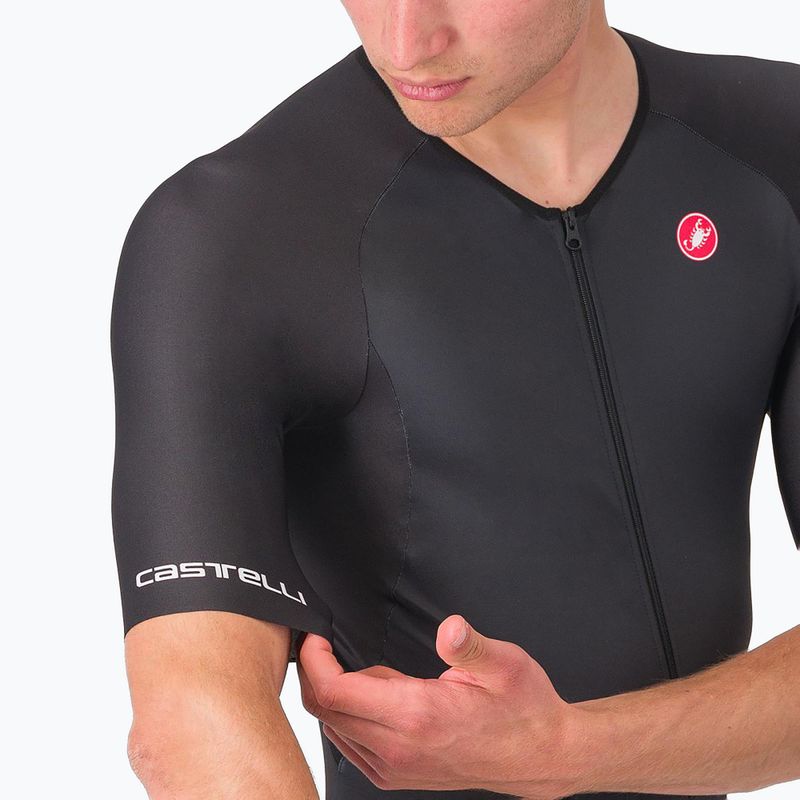 Vyriškas dviratininko kostiumas Castelli Core Tri black 4