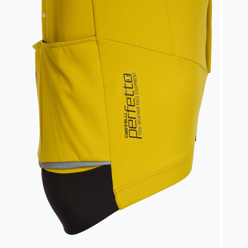 Vyriška dviračių striukė Castelli Perfetto Air mango mojito 5
