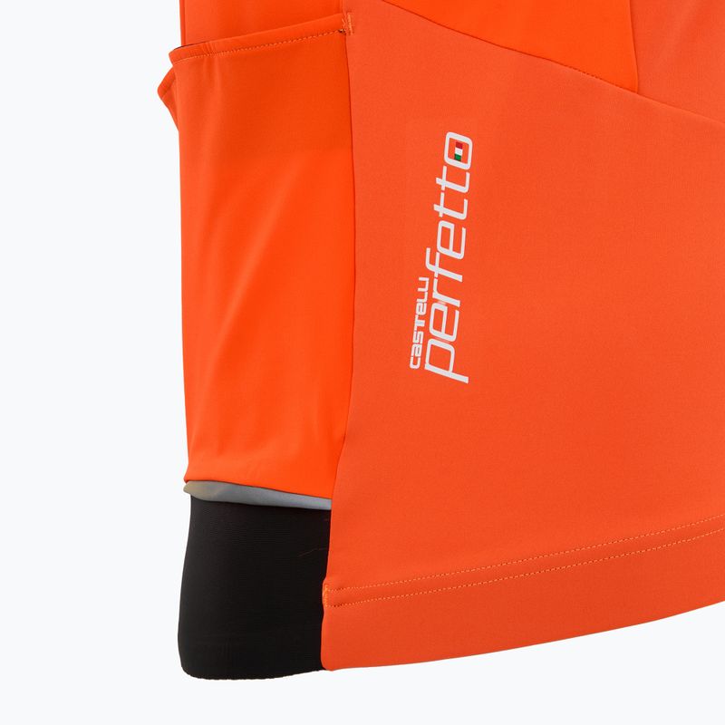 Vyriška dviračių liemenė Castelli Perfetto Air brilliant orange 5