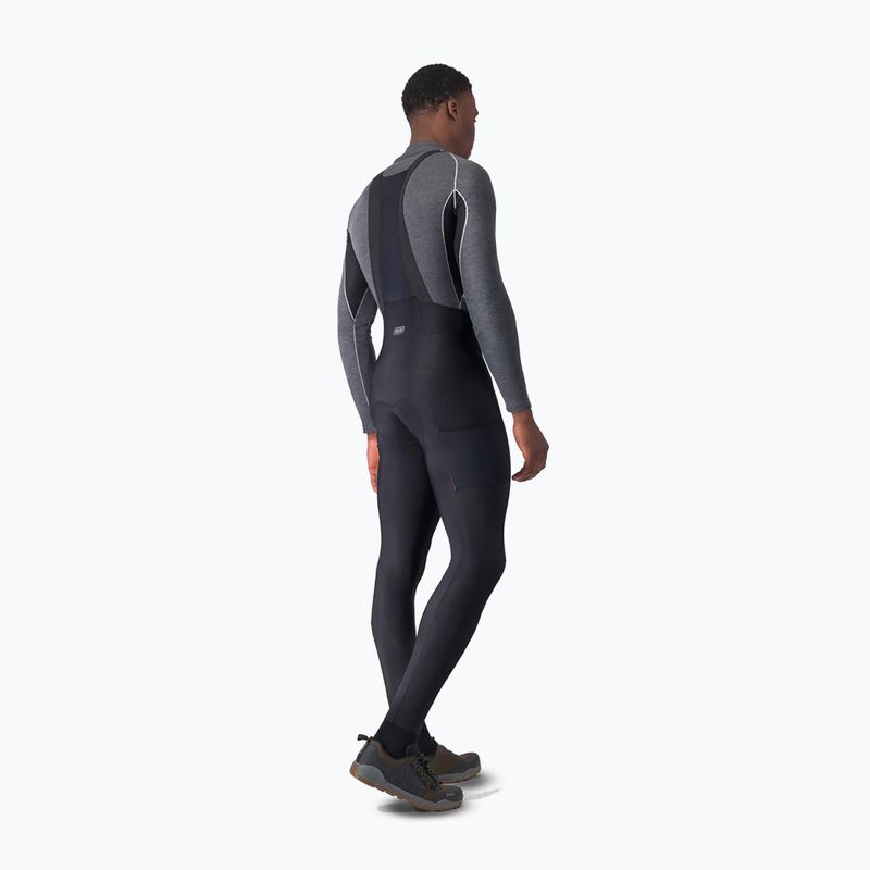 Vyriškos dviračių kelnės Castelli Unlimited Bibtight black 2