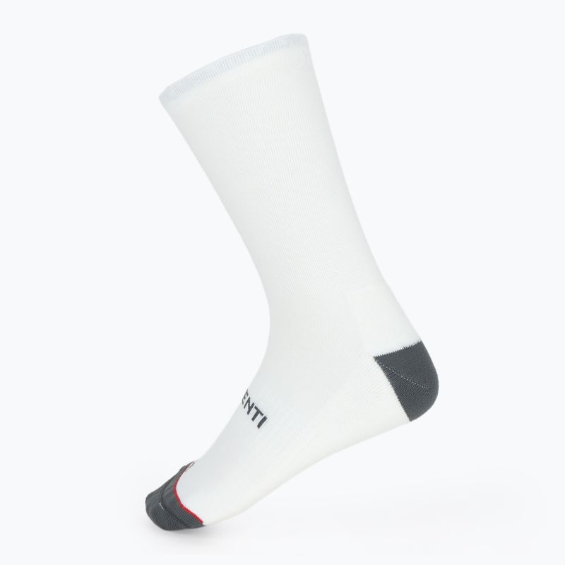 Vyriškos kojinės Castelli Venti Soft Merino white 2