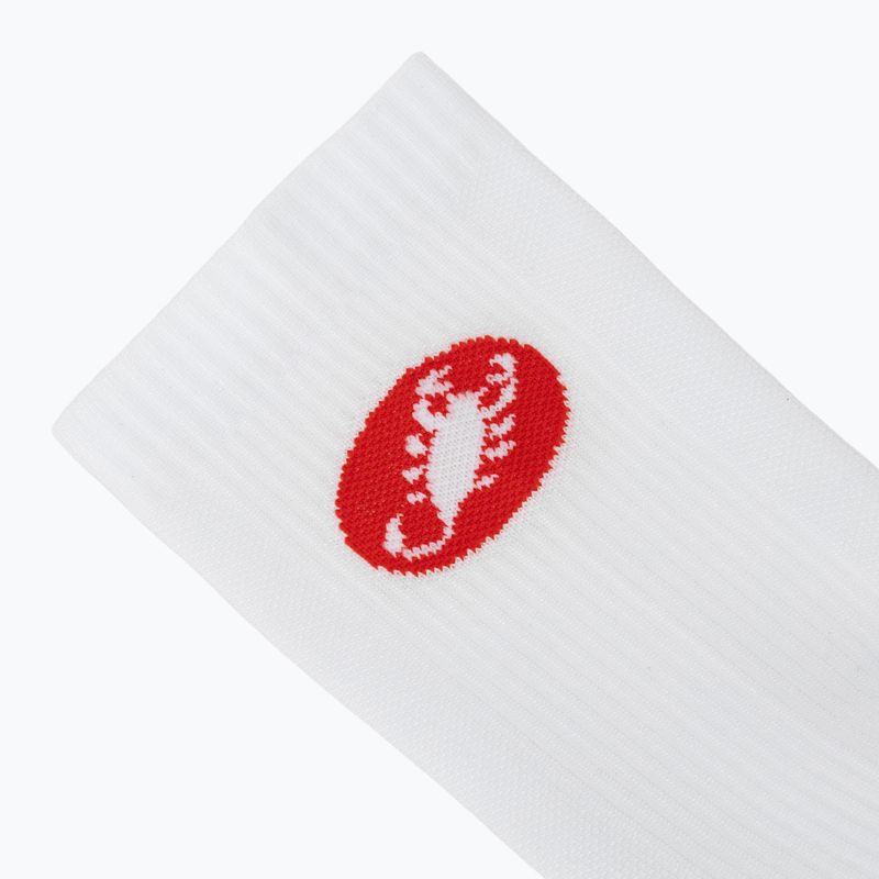 Vyriškos kojinės Castelli Entrata 18 white 3