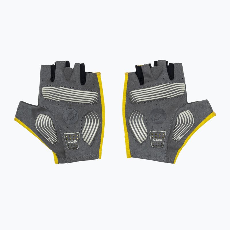 Vyriškos dviračių pirštinės Castelli Espresso mango mojito 2